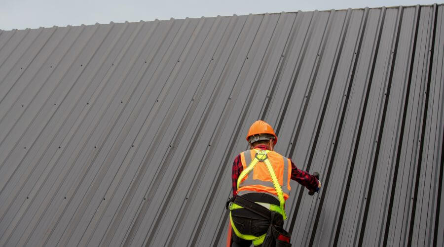 Professional metal roof installation in Packwaukee, WI